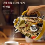 Haisu Quinn Kettle 가정용 전기 주전자 대용량 레트로 건강차 양조기 고가치 2024 신제품 - 이미지 3