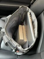 방수 메신저 백 남성 패션 트렌드 학원 핸드백 대용량 일본 스타일 캐주얼 대학생 학원 핸드백 - 이미지 5