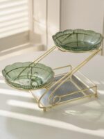 가벼운 고급 과일 접시 고급 캔디 접시 랙 홈 거실 커피 테이블 말린 과일 간식 절묘한 분위기 과일 바구니 - 이미지 5