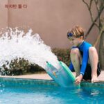 asiwo 전기 플로팅 보드 성인 수영 서핑 보드 어린이 패들링 어린이 플로팅 보드 수영 부스터 프로펠러 - 이미지 3