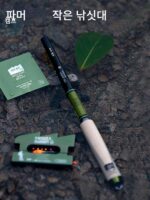 FC 소형 낚싯대 세트 숏스트림 낚싯대 미니 소형 핸드 낚싯대 소형 낚싯대 수납 박스 세트 말입 낚싯대 - 이미지 5