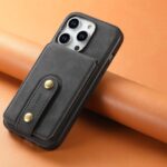 MaSafe 자석 카드 홀더 iPhone15promax 모바일 폰 케이스 2 in 1 분할 Apple 14 고급 가죽 13pro 남성용 비즈니스 12 무선 충전 15plus 새로운 고급 느낌 - 이미지 2