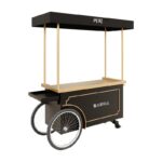 새로운 철제 꽃차 개인 맞춤형 상업 거리 홍보 카트 커피 모바일 판매 차량 인터넷 연예인 시장 노점 - 이미지 5