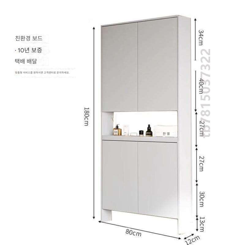 main_793457519741_0-1 수납랙은 벽면형 얇은 캐비닛, 초박형 침실문, 다층 갭 책장 캐비닛, 좁은 선반 수납공간을 활용합니다. - 이미지 1