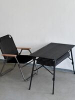 Walkhike 야외 접이식 테이블 캠핑 3피스 전술 테이블 경량 휴대용 알루미늄 합금 리프팅 피크닉 테이블 - 이미지 2