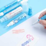 일본식 핸드 페이스트 컬러 체인지 글루 펜 DIY 휴대용 글루 스틱 듀얼 유즈 학생용 액상 - 이미지 3
