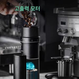 Coffeeplus Elf 전기 원두 분쇄기 가정용 소형 휴대용 이탈리아 핸드-포어드 커피 원두 전문 분쇄기