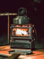 검은색 솔리드 등유 램프 야외 오일 램프 불 구경 오일 램프 스토브 야외 등유 램프 오일 스토브 난방 차 요리 - 이미지 2