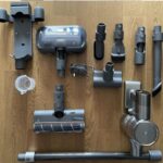 Chaimi V16S 진공 청소기 흡입 헤드 액세서리 모프 헤드 소프트 벨벳 바닥 브러시 진드기 제거 브러시 연장 막대 필터 먼지통 배터리 - 이미지 2