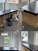 로그 디자이너 회의 테이블 오션 보드 맞춤형 다중인용 조합 책상 컴퓨터 테이블 현대적이고 심플한 이탈리아 스타일 - 이미지 3