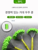 원란 대형 우주콩 경량 대형 실리콘 우주콩 블랙핏 경쟁용 대량 야생 낚시 거대 소형 액세서리 - 이미지 3