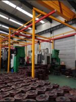 KBK 플렉시블 크레인 레일 크레인 조합 1톤 2톤 프레임 타입 경량 조합 크레인 레일 서스펜션 - 이미지 3