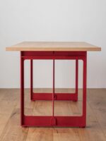 자작나무 작업대 컴퓨터 테이블 책상 홈 거실 식탁 직사각형 책상 회의 테이블 책상 - 이미지 4