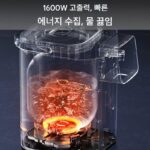 조영 항온 주전자 전기 보온병 사무실 스마트 316 주전자 가정용 단열 통합 전기 주전자 - 이미지 4