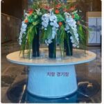 호텔 로비 꽃 테이블 입구 섬 테이블 작은 원형 테이블 빌라 엔드 테이블 풍수 테이블 KTV 장식 테이블