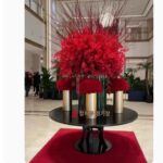 호텔 로비 꽃 테이블 입구 섬 테이블 작은 원형 테이블 빌라 엔드 테이블 풍수 테이블 KTV 장식 테이블 - 이미지 5