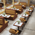 맞춤형 홍콩 스타일 티 레스토랑 핫팟 레스토랑 티 하우스 보관 부스 소파 레스토랑 테이블 및 의자 조합 견고한 목재 상업용 - 이미지 3