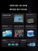 X-HOUSE Haoyan 모바일 에어컨 텐트 자동차 휴대용 야외 캠핑 실제 에어컨 가변 주파수 냉각 무료 공기 덕트 - 이미지 3