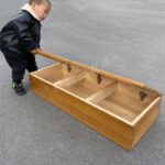 플립 스텝 캐비닛 수납장 발판 스텝 베이 윈도우 나무 상자 신발 벤치 발판 높은 견고한 나무 테이블 사용자 정의 - 이미지 2