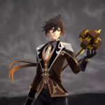 애니메이션 장난감 Genshin Zhongli Rock God Rock King Emperor 스탠딩 게임 주변 애니메이션 피규어 장식품 - 이미지 4