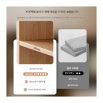 견고한 목재 소파 뒷부분 랙 벽면 거실 수납 침실 침대 머리와 꼬리 공간 활용 틈새 길고 좁은 캐비닛 - 이미지 5