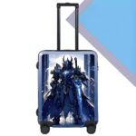 건담 클래식 어린이용 가방 유니섹스 경량 탑승 무소음 유니버설 휠 가방 20인치 트롤리 케이스 - 이미지 2