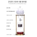 쿠난 아이스 드립 커피 포트 가정용 드립 미국산 콜드브루 포트 유리 아이스 커피 아이스 드립 포트 상업용 - 이미지 2