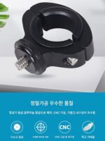 스포츠 카메라 사진 자전거 클램프 팬 헤드 자전거 클램프 브라켓 파이프 직경 22~32mm 핸들바 파이프 자전거 클램프에 적합 - 이미지 2