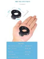 스포츠 카메라 사진 자전거 클램프 팬 헤드 자전거 클램프 브라켓 파이프 직경 22~32mm 핸들바 파이프 자전거 클램프에 적합 - 이미지 5