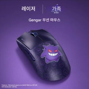 Razer Razer Pokémon Gengar 공동 브랜드 네이티브 8K Viper V3 프로페셔널 e스포츠 게임 PRO 무선 마우스