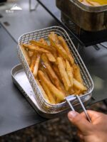 코만 아웃도어 두꺼워진 도시락 조리용 알루미늄 압력방출 도시락 세트 피크닉 장비 튀김 및 끓이기 다목적 도시락 - 이미지 2