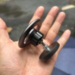 금속 미니 강력 자석 모바일 폰 홀더 Magsafe 자석 흡입 휴대용 야외 셀카 모바일 폰 홀더 체육관 - 이미지 5