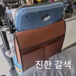 세발자전거 걸이 가방 유모차 휠체어 팔걸이 낚시 상자 보관 가방 측면 걸이 가방 방수 및 내구성 보관 가방 - 이미지 5