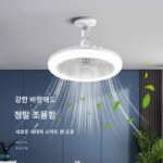 E27 나사 팬 램프 벽 조명 통합 2-in-1 LED 홈 침실 램프 레스토랑 천장 샹들리에 욕실 히터 - 이미지 4