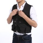 낚시 조끼 아티팩트 작업복 남녀 야외 멀티포켓 사진 하이킹 전술 러닝 조끼 - 이미지 2