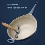 일본 점토 노스틱 팬 가정용 프라이팬 무코팅 세라믹 팬 프라이팬 플랫 바텀 인덕션 쿠커 가스 스토브 전용 - 이미지 5