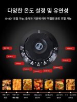 단열 캐비닛 상업용 단열 상자 가열 온도 조절기 식품 디스플레이 캐비닛 소형 데스크탑 계란 타트 밤 빵 음료 - 이미지 2