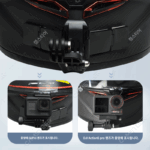 새로운 헬멧 브라켓 퀵 릴리스 힌지 턱 고정 GoPro DJI Action5pro/4/3 카메라 액세서리 - 이미지 4