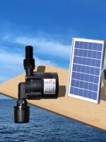 태양열 펌프 어항 물 순환 야외 암석 정원 분수 연못 저압 어항 펌프