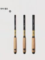 파머캠프 소형 낚싯대 레트로 미노우 호스마우스 화이트 스트라이프 캠핑 미니 숏섹션 스트림 소형 핸드낚싯대 - 이미지 5