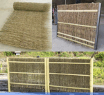 대나무 울타리 대나무 철조망 방부목 야외 일본식 정원 빌라 호텔 홈스테이 장식용 울타리