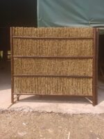 대나무 울타리 대나무 철조망 방부목 야외 일본식 정원 빌라 호텔 홈스테이 장식용 울타리 - 이미지 4