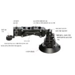 POCKET3 자동차 촬영 충격 흡수 장치 암 Z 축 충격 흡수 장치 암 스포츠 카메라 안정된 짐벌 HONGTOO 빨간색 그림 - 이미지 5