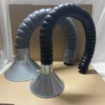 범용 위치 대나무 튜브 연기 후드 트럼펫 배기 연기 흡입 암 금속 가스 수집 후드 산업용 먼지 제거 먼지 후드 - 이미지 5