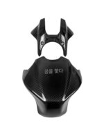 혼다 cb cbr650r 탄소섬유 개조 액세서리 쉘 연료 탱크 전면 및 후면 커버 펜더 하부 사이드 플레이트 배기 커버 - 이미지 5