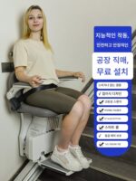 좌석 엘리베이터 가정용 계단 오르기 기계 노인 계단 위층 유물 복도 보행 장치 빌라 전기 리프트 - 이미지 2