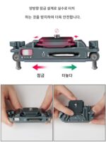 쿨터치 카메라 퀵행거 고프로 DJI 액션4 섀도우스톤 360 백팩 벨트 숄더 스트랩 사진 촬영 퀵 설치 및 제거 - 이미지 4
