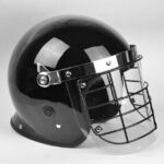 폭발 방지 및 방폭 헬멧 프랑스 보호 캡 와이어 메쉬 마스크 보안 의무 보호 순찰 헬멧