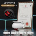 펀치프리 미니 유니버셜 휠 이동가구 불스아이베이스 소파 풋패드 커피테이블 무소음 접착 풀리 - 이미지 3