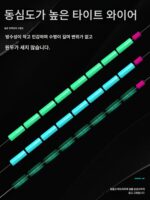 초소형 공간 빈 실리콘 대량 낚시 메인 라인 그룹 낚싯줄 꼬임 방지 빈 세트 전체 세트 조합 액세서리 대형 공간 빈 - 이미지 4